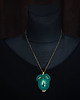 wisiory Zielony wisiorek soutache 1