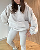 bluza z kapturem damska Bluza Patchouli light mocca melange 2
