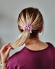 gumki do włosów Gumka jedwabna, scrunchie, gumka do włosów, gumka satynowa pudrowy róż MINI 1