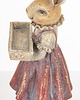 ozdoby wielkanocne Figurka - króliczka 20x10x8cm AMELIA ze skrzynką na kwiaty 1