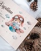 niemowlak - inne KRÓLIK W SAMOLOCIE album dla chlopca na chrzest, narodziny, baby shower 7