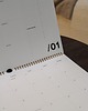 kalendarze i plannery Kalendarz 2027 ADHD-friendly - ścienny, minimalistyczny, czarny 2
