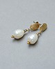 kolczyki pozłacane Kolczyki pozłacane Pearls [white] perły vol. 27  1
