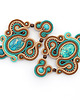 kolczyki soutache Jesienne boho kolczyki 4 1