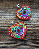 kolczyki soutache Kolekcja Frida - kolczyki kolorowe serca 4