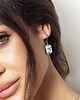 kolczyki srebrne Kolczyki srebrne Fashion Zircon 1