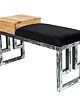 ławki Ławka Pufa Tapicerowana  Stal LGMS-22 2