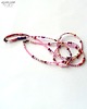naszyjniki - inne Boho minimalistycznie na różowo dwa naszyjniki handmade pink seed beads 6