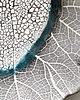 patery i talerze patera dekoracyjno BIG LEAF- szara 1