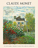 plakaty Plakat Reprodukcja Claude Monet - Ogród Artysty w Argenteuil 1