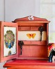 szafki Ręcznie malowana szafka na klucze, Frida Kahlo, prezent, kwiaty 2