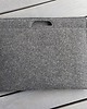 torebki do ręki Teczka na format A3 - grafitowa 2
