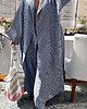 ubrania różne Długie lniane kimono 4