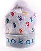 czapki damskie Czapka monogram Biała 1
