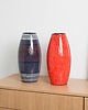 wazony Wazon ceramiczny czerwony, niemiecki design, lata 60, produkcja: Scheurich 7