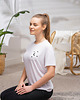 t-shirt damskie T-shirt do jogi MOONSTAR - biały 1
