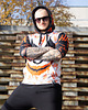 bluzy męskie Męska Bluza z kapturem DR.CROW Hahaha Black 1