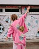bluza z kapturem damska Bluza oversize rozpinana Emily Teddy 1