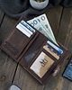 portfele damskie PORTFEL MŁODZIEŻOWY ZE SKÓRY VINTAGE RFID PAOLO PERUZZI T-35-BR 4