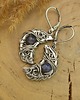 kolczyki wire wrapping Kolczyki księżyce labradoryt wire wrapping 2