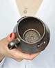 kubki Kubek Serce Ceramiczne Ciemne Złoto 400ml 2