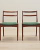 krzesła Komplet dwóch krzeseł tekowych, duński design, lata 70, produkcja: Dania 1