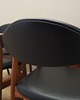 krzesła Komplet sześciu krzeseł tekowych, duński design, lata 70, Farstrup M 6
