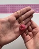 naszyjniki - inne Naszyjnik Malinka na łańcuszku ze stali chirurgicznej 1