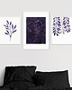 plakaty Plakat Violet Woman No.1 1