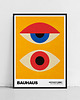 plakaty Plakat Nowoczesne geometrie Bauhaus Yellow eyes 3
