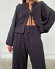 koszule damskie  Koszula bolero Chloe black boucle 3
