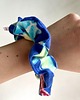 gumki do włosów Delikatna niebieska gumka do włosów na lato - CHABROWA  - scrunchie 8