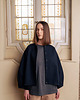 kurtki damskie Belgijka Dark Navy Autumn 2