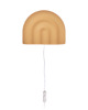 lampy do pokoju dziecka Lampa Ścienna TĘCZA OYOY Mini pomarańczowa 1