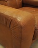 fotele Fotel brązowy, włoski design, lata 70, produkcja: Włochy 6