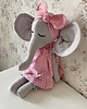 misie i maskotki Maskotka Słonik Lena 40 cm 1