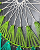 Ozdoby na ścianę Rozeta GREEN FAIRY z tutorialem - Zestaw DIY String Art BOX 3