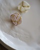 pierścionki - różne Pierścionek Beadingowy  GoldenPink 4