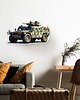 puzzle dla dzieci PUZZLE DREWNIANE MILITARNE 170 elementów JEEP HUMMER L 2