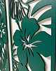 tapety i naklejki ścienne Tryptyk Hibiskusy 127x90cm, dekoracja ścienna 1