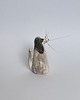 figurki i rzeźby Ceramiczny piesek na psie wąsy wibrysy 4