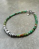 bransoletki z kamieni naturalnych Bransoletka z turkusami srebro 925 2