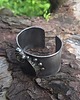 bransoletki wire wrapping Szarości i czerń - bransoletka regulowana 2