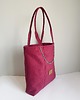 torby na ramię Torebka damska Big City Bag burgundowa 4