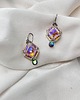 kolczyki swarovski Kolczyki z łezką i  kryształem Swarovski 5