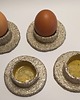 pojemniki kuchenne Podstawki na jajka w kształcie jajka sadzonego 4