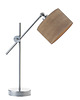 lampy stołowe Skandynawska lampa stołowa z fornirowym kloszem MALI ECO 2