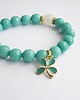 bransoletki z kamieni naturalnych Turquoise flower - bransoletka 2