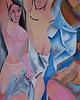 obrazy Duży obraz olej na płótnie pablo picasso panny z Awinion 5