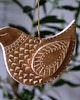 Ozdoby na ścianę Kurka ceramiczna zawieszka 2